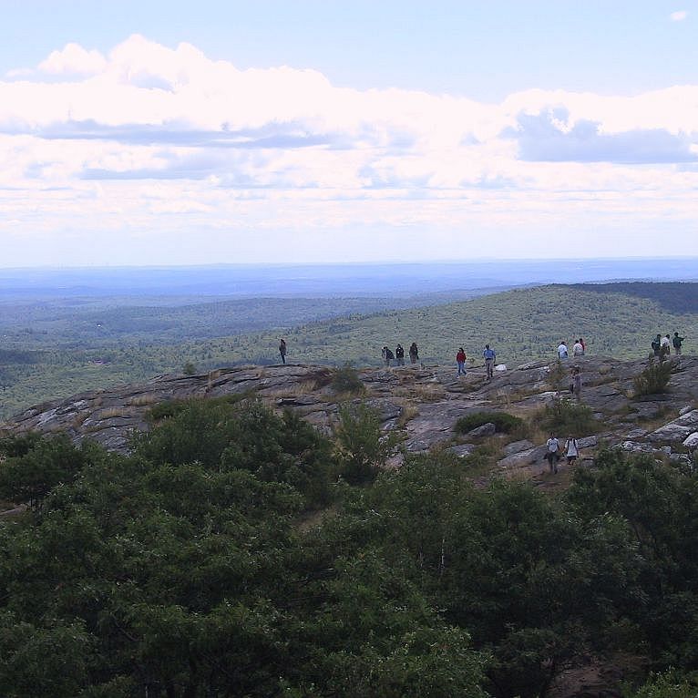 View to the east from Mount Watatic
