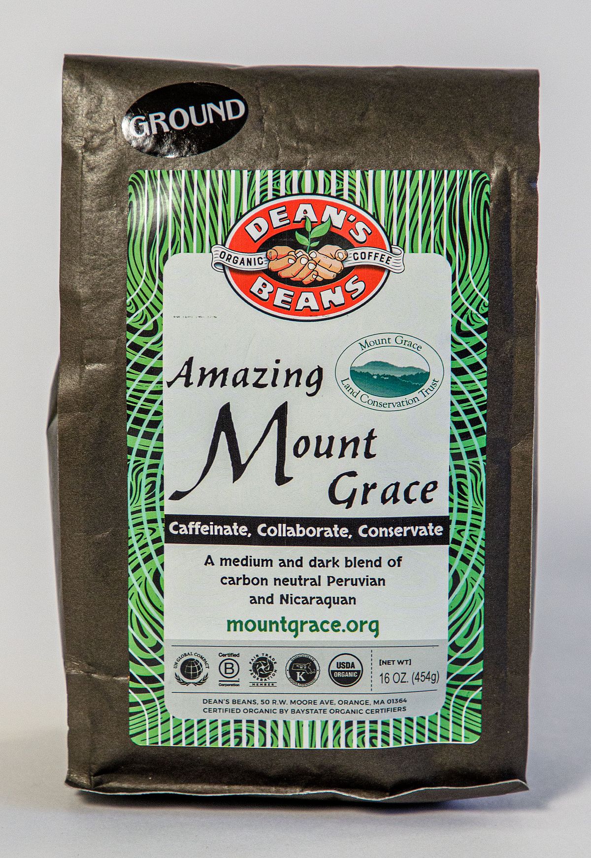Dean’s Beans “Amazing Mount Grace” Coffee