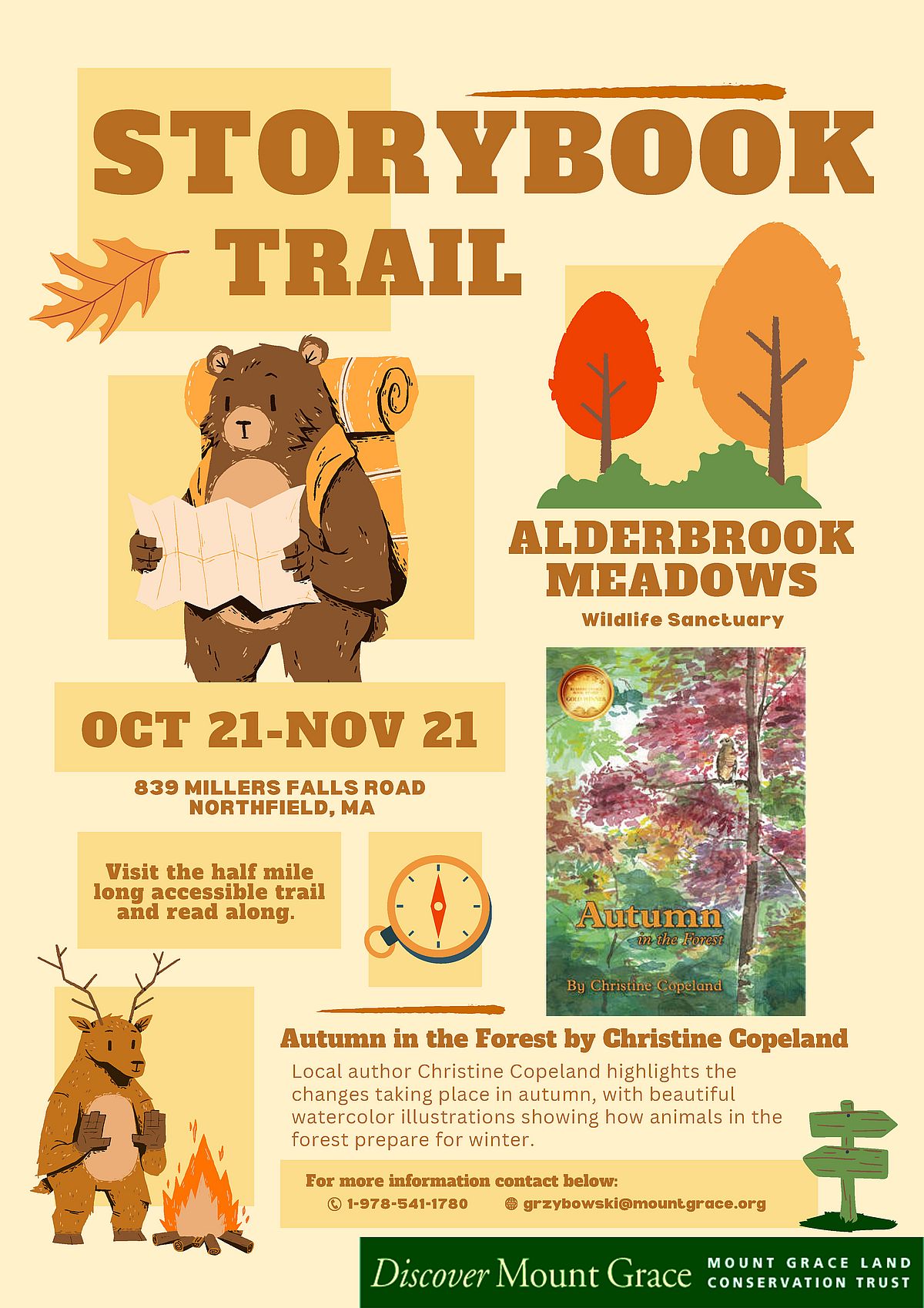Alderbrook Meadows Story Book Trail Mount Grace