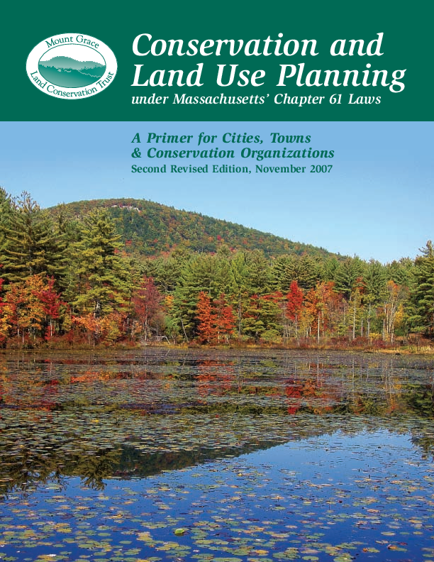 Conservation and Land Use Planning (free PDF)