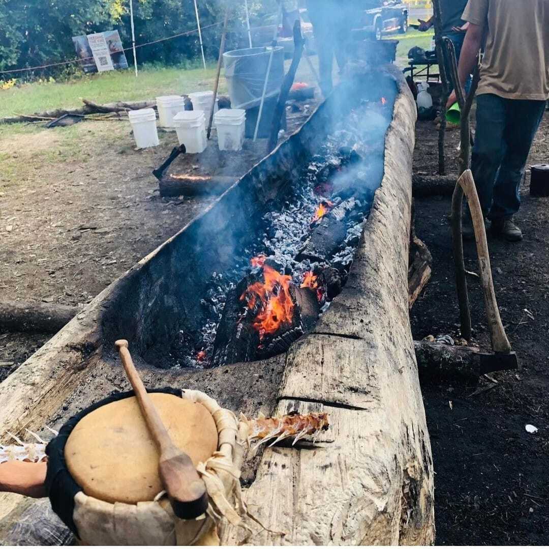 Traditional Mishoon Burn